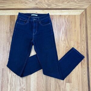 Levi’s  724 High Rise Dark Blue Women's Jeans